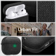 Juodas dėklas Apple Airpods Pro 1 / 2 ausinėms "Spigen Urban Fit"