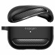 Juodas dėklas Apple Airpods Pro 1 / 2 ausinėms "Spigen Rugged Armor"