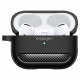 Juodas dėklas Apple Airpods Pro 1 / 2 ausinėms "Spigen Rugged Armor"