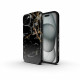 Juodas (Marble) dėklas Apple iPhone 16 telefonui "Forcell F-Protect Mirage"