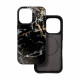 Juodas (Marble) dėklas Apple iPhone 16 telefonui "Forcell F-Protect Mirage"