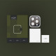 (Desert Titanium) kameros apsauga Apple iPhone 16 Pro / 16 Pro Max / 17 Pro / 17 Pro Max telefonui "Hofi CamRing Pro+"