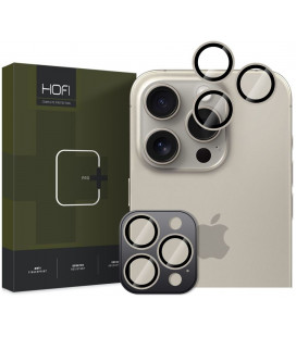 (Natural Titanium) kameros apsauga Apple iPhone 16 Pro / 16 Pro Max / 17 Pro / 17 Pro Max telefonui "Hofi CamRing Pro+"