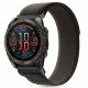 Juoda / oranžinė apyrankė Garmin Fenix 5X / 5X Plus / 6X / 6X Pro / 7X / 8 / 8 Pro (51 mm) laikrodžiui "Tech-Protect Nylon"