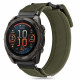 Žalia (Military) apyrankė Garmin Fenix 3 / 5X / 3HR / 5X PLUS / 6X / 6X PRO / 7X laikrodžiui "Tech-Protect Scout Pro"