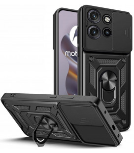 Juodas dėklas Motorola Edge 50 Neo telefonui "Tech-Protect Camshield Pro"