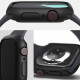 Juodas ir skaidrus dėklai Apple Watch 10 / 11 (46mm) laikrodžiui "Ringke Slim 2-Pack"