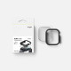 Juodas ir skaidrus dėklai Apple Watch 10 / 11 (46mm) laikrodžiui "Ringke Slim 2-Pack"
