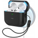 Juodas dėklas Apple Airpods 4 / 5 ausinėms "ESR Orbit Halolock Magsafe"