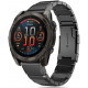 Juoda apyrankė Garmin Fenix 5X / 5X Plus / 6X / 6X Pro / 7X / 8 (51 mm) laikrodžiui "Tech-Protect Steelband"