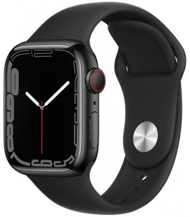 Juoda apyrankė Apple Watch (42 / 44 / 45 / 49 mm) laikrodžiams "Forcell F-Design FA01"