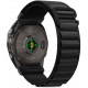Juoda apyrankė Garmin Fenix 5 / 6 / 6 Pro / 7 / 8 / 8 Pro / E / 9 / 9 Pro (47 mm) laikrodžiui "Tech-Protect Nylon Pro"