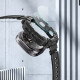 Juodas dėklas + stikliukai Apple Watch Ultra 2024 / 2025 (47 mm) laikrodžiui "Supcase IBLSN Armorbox & Glass"