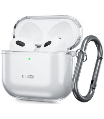 Skaidrus dėklas Apple Airpods 4 / 5 ausinėms "Tech-Protect Flexair"