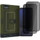 Juodas (Privacy) apsauginis stiklas Samsung Galaxy S24 FE telefonui "HOFI Glass Pro+ Anti Spy 2-Pack"