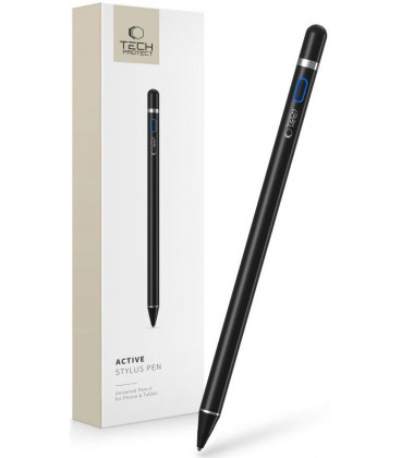 Juodas pieštukas - Stylus "Tech-Protect Active Stylus Pen"