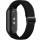 Juoda apyrankė Xiaomi Smart Band 8 / 9 / NFC laikrodžiui "Tech-Protect Nylonmag"