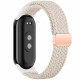 Smėlio spalvos apyrankė Xiaomi Smart Band 8 / 9 / 10 / NFC laikrodžiui "Tech-Protect Nylonmag"