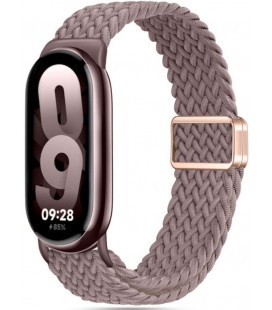 (Lilac Mist) apyrankė Xiaomi Smart Band 8 / 9 / 10 / NFC laikrodžiui "Tech-Protect Nylonmag"