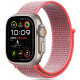 Rožinė (Hot Pink) apyrankė Apple Watch 6 / 7 / 8 / 9 / 10 / SE (40 / 41 / 42 mm) "Tech-Protect Nylon"