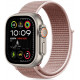 Rožinė (Dusty Rose) apyrankė Apple Watch 8 / 9 / 10 / 11 / SE / ULTRA (44 / 45 / 46 / 49 MM) "Tech-Protect Nylon"