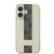 Rudas dėklas Apple iPhone 16 telefonui "Guess IML Middle 4G Stripe Case"