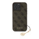 Rudas dėklas Apple iPhone 16 Pro Max telefonui "Guess 4G Charm Case"