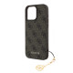 Rudas dėklas Apple iPhone 16 Pro Max telefonui "Guess 4G Charm Case"