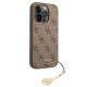 Rudas dėklas Apple iPhone 13 Pro telefonui "Guess 4G Charm Case"