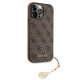 Rudas dėklas Apple iPhone 13 Pro Max telefonui "Guess 4G Charm Case"