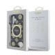 Juodas dėklas Apple iPhone 16 telefonui "Guess IML 4G Peony MagSafe Case"