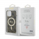 Rudas dėklas Apple iPhone 15 telefonui "Guess IML 4G MagSafe Case"