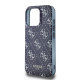 Mėlynas dėklas Apple iPhone 16 Pro telefonui "Guess IML Denim Effec MagSafe Case"