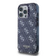 Mėlynas dėklas Apple iPhone 16 Pro Max telefonui "Guess IML Denim Effec MagSafe Case"