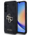 Pilkas dėklas Samsung Galaxy A35 5G telefonui "Guess PU 4G Metal Logo Case"