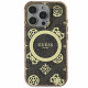 Rudas dėklas Apple iPhone 16 Pro Max telefonui "Guess IML 4G Peony MagSafe Case"