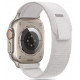 Pilka apyrankė Apple Watch 6 / 7 / 8 / 9 / 10 / SE / Ultra 1 / 2 (44 / 45 / 46 / 49 mm) "Tech-Protect Nylon Stripe"