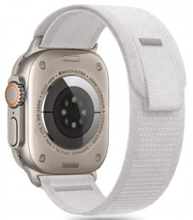 Pilka apyrankė Apple Watch 6 / 7 / 8 / 9 / 10 / SE / Ultra 1 / 2 (44 / 45 / 46 / 49 mm) "Tech-Protect Nylon Stripe"