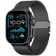 Juoda apyrankė Apple Watch 8 / 9 / 10 / 11 / 12 / SE / Ultra (44 / 45 / 46 / 49 mm) "Tech-Protect Milano"