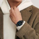 Sidabrinės spalvos apyrankė Apple Watch 8 / 9 / 10 / 11 / SE / ULTRA (44 / 45 / 46 / 49 MM) "Tech-Protect Milano"