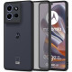 Matinis juodas dėklas Motorola Edge 50 Neo / 60 Neo telefonui "Tech-Protect Magmat"
