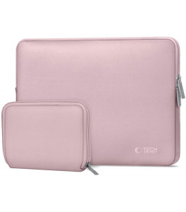 Rožinis (Dusty Rose) nešiojamo kompiuterio dėklas 15-16" "Tech-Protect Neoslim"