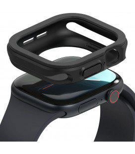 Juodas dėklas Apple Watch 10 / 11 (42mm) laikrodžiui "Ringke Air Sport"