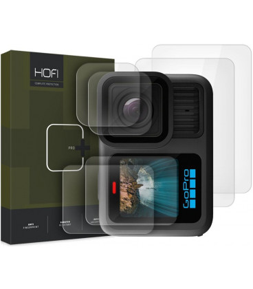 Apsauginis grūdintas stiklas Gopro Hero 13 kamerai "HOFI Glass Pro+ 2-Set"