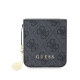 Pilkas dėklas Samsung Galaxy Z Flip 6 / 7 FE  telefonui "Guess 4G Charm Case"