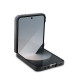 Rožinis dėklas Samsung Galaxy Z Flip 6 / 7 FE telefonui "Guess PU 4G Metal Logo Case"