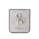 Rožinis dėklas Samsung Galaxy Z Flip 6 / 7 FE telefonui "Guess PU 4G Metal Logo Case"