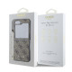 Rudas dėklas Samsung Galaxy Z Flip 6 / 7 FE telefonui "Guess 4G Charm Case"