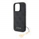 Pilkas dėklas Apple iPhone 16 Pro Max telefonui "Guess 4G Charm Case"