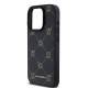 Juodas dėklas Apple iPhone 15 Pro telefonui "Karl Lagerfeld PU Karl Heads Pattern MagSafe Case"